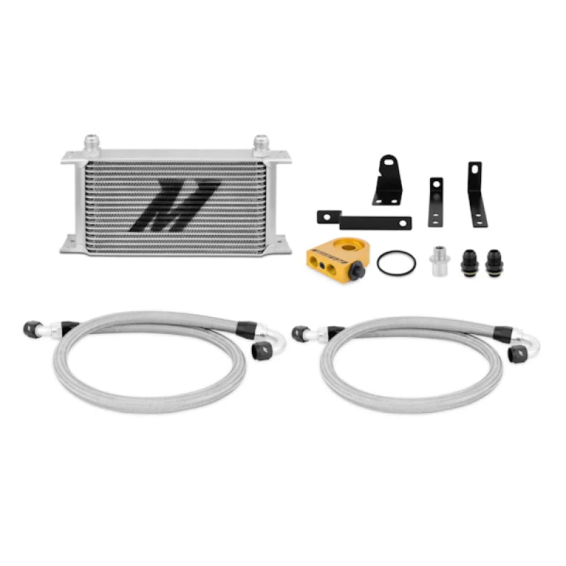 Mishimoto 00-09 Honda S2000 Thermostatic Oil Cooler Kit - Silver - Main Product View