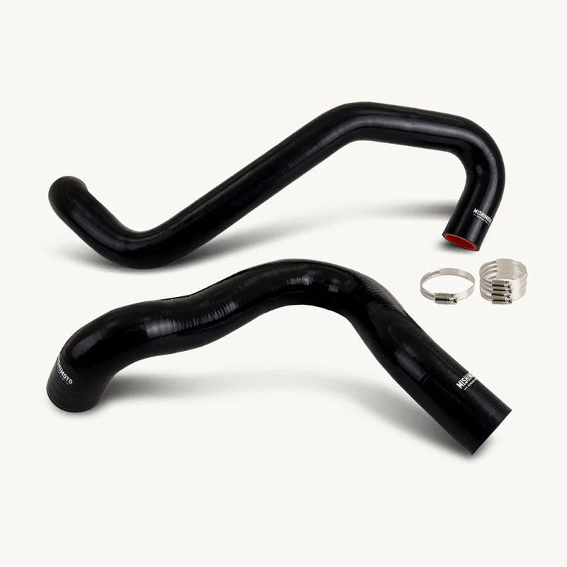 Mishimoto 01-03 Ford F-250 7.3L Coolant Hose Kit Upper Reroute BK - Main Product View