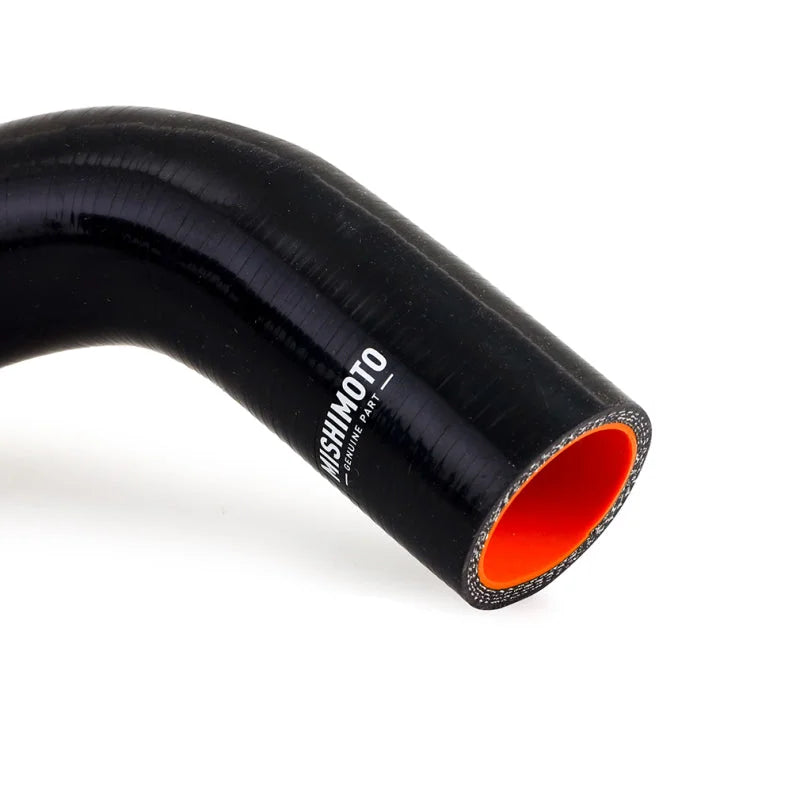 Mishimoto 01-03 Ford F-250 7.3L Coolant Hose Kit Upper Reroute BK - Side View