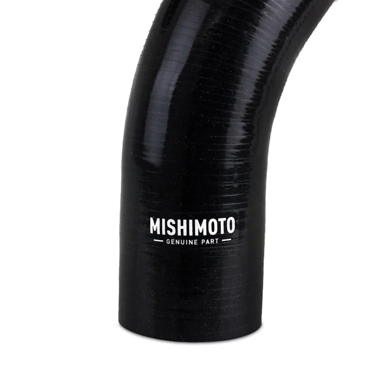 Mishimoto 01-03 Ford F-250 7.3L Coolant Hose Kit Upper Reroute BK - Installation View