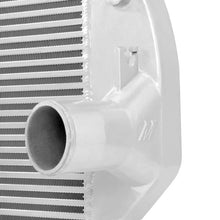 Load image into Gallery viewer, Mishimoto 01-05 Chevrolet 6.6L Duramax Intercooler (Silver) - Installation View