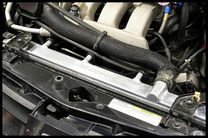 Mishimoto 01-05 Dodge Neon SRT-4 Manual Aluminum Radiator - Side View