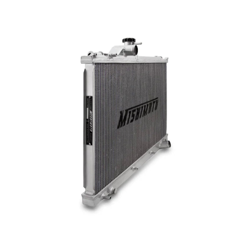 Mishimoto 01-05 Lexus IS300 Manual Aluminum Radiator - Side View