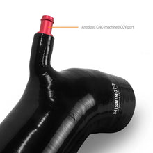 Load image into Gallery viewer, Mishimoto 01-05 Lexus IS300 Silicone Post MAF Intake Hose Kit - Black - Side View