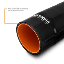 Load image into Gallery viewer, Mishimoto 01-05 Lexus IS300 Silicone Post MAF Intake Hose Kit - Black - Back View