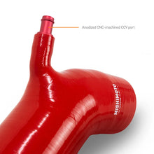 Load image into Gallery viewer, Mishimoto 01-05 Lexus IS300 Silicone Post MAF Intake Hose Kit - Black - Back View