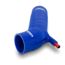 Load image into Gallery viewer, Mishimoto 01-05 Lexus IS300 Silicone Post MAF Intake Hose Kit - Blue - Side View