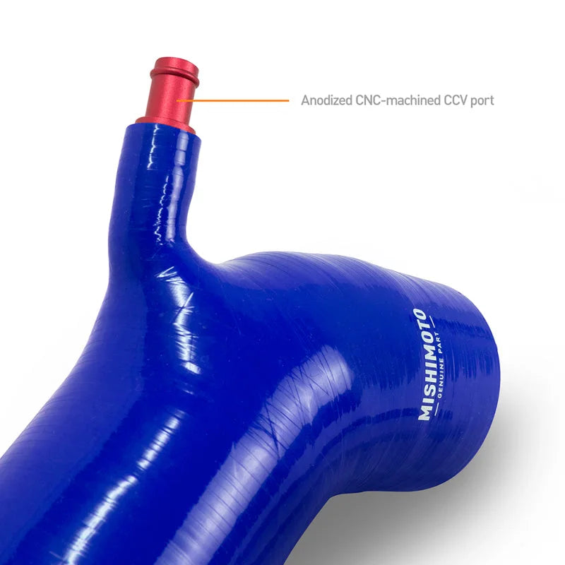 Mishimoto 01-05 Lexus IS300 Silicone Post MAF Intake Hose Kit - Blue - Installation View