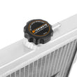 Load image into Gallery viewer, Mishimoto 01-05 Yamaha YFM660 Raptor Aluminum Radiator - Back View