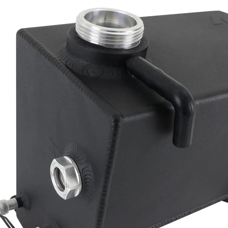 Mishimoto 01-07 Chevy/GMC 6.6L Duramax Degas Tank - Black - Installation View