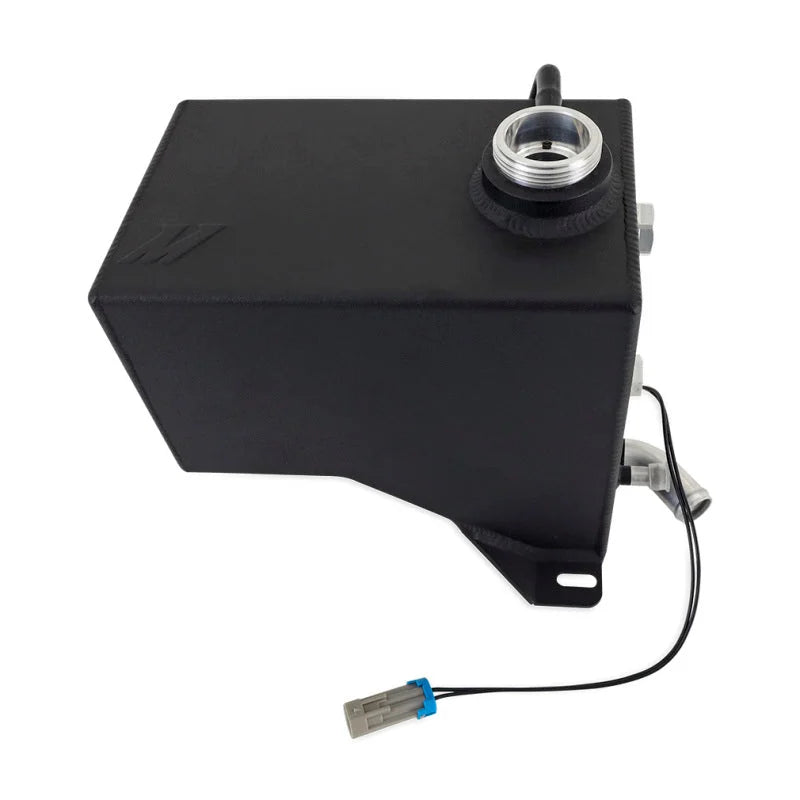 Mishimoto 01-07 Chevy/GMC 6.6L Duramax Degas Tank - Black - Additional View 7