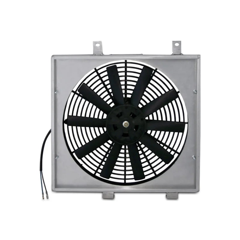 Mishimoto 01-07 Mitsubishi Lancer Evo Aluminum Fan Shroud Kit - Detail View