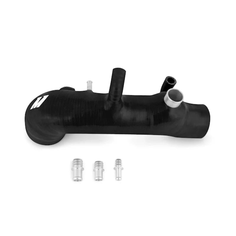 Mishimoto 01-07 Subaru WRX / WRX STI Black Silicone Induction Hose - Back View