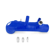 Load image into Gallery viewer, Mishimoto 01-07 Subaru WRX / WRX STI Blue Silicone Induction Hose - Side View