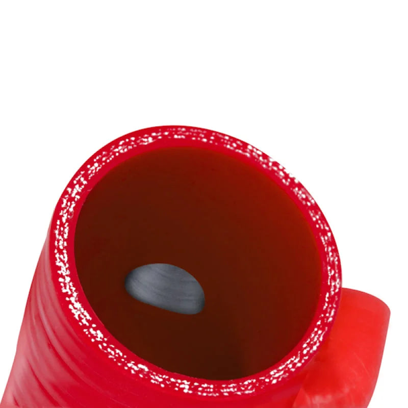 Mishimoto 01-07 Subaru WRX / WRX STI Red Silicone Induction Hose - Back View