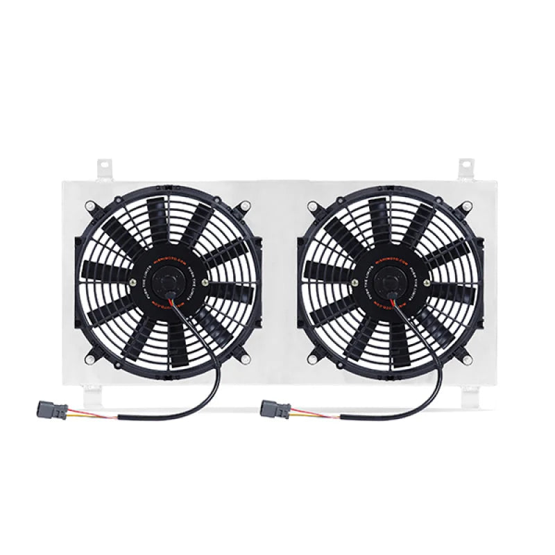 Mishimoto 02-04 Acura RSX Aluminum Fan Shroud Kit - Side View