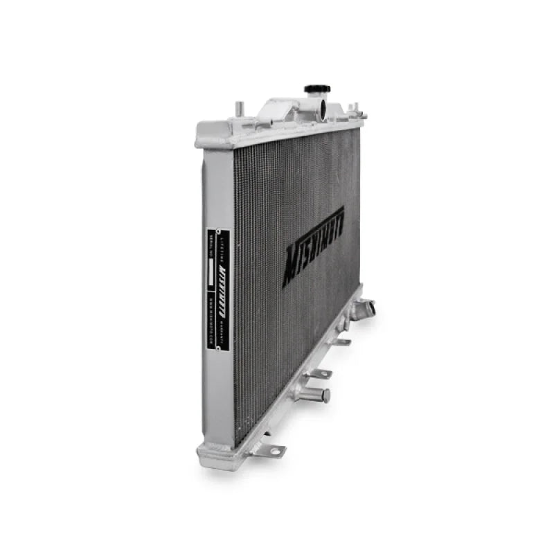Mishimoto 02-04 Acura RSX Manual Aluminum Radiator - Side View