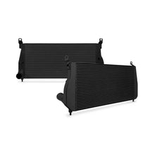 Load image into Gallery viewer, Mishimoto 02-04.5 Chevrolet 6.6L Duramax Intercooler Kit w/ Pipes (Black) - Back View