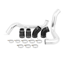 Load image into Gallery viewer, Mishimoto 02-04.5 Chevrolet 6.6L Duramax Intercooler Kit w/ Pipes (Silver) - Back View