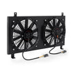 Load image into Gallery viewer, Mishimoto 02-06 Acura RSX Aluminum Fan Shroud Black - Side View