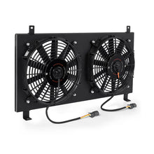 Load image into Gallery viewer, Mishimoto 02-06 Acura RSX Aluminum Fan Shroud Black - Side View