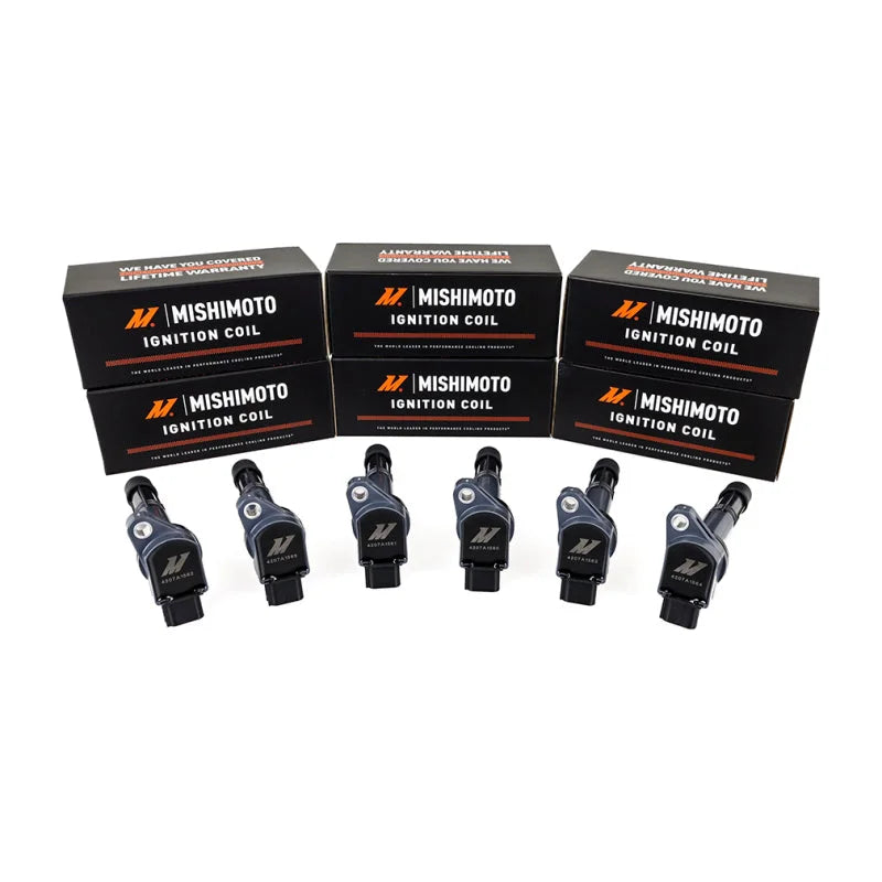 Mishimoto 02-11 Honda Six Cylinder Ignition Coil Set - Back View