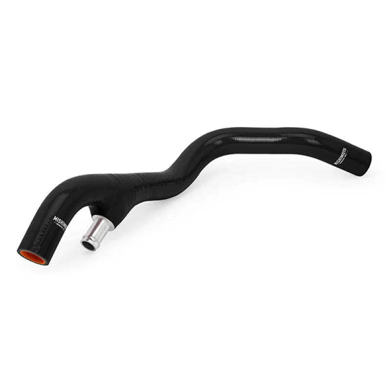 Mishimoto 03-04 Ford F-250/F-350 6.0L Powerstroke Lower Overflow Black Silicone Hose Kit - Back View