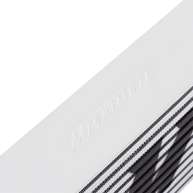 Mishimoto 03-05 Dodge Neon SRT-4 Silver Aluminum Performance Intercooler Kit - Back View