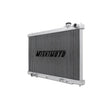 Load image into Gallery viewer, Mishimoto 03-06 Infiniti G35 Manual Aluminum Radiator - Side View