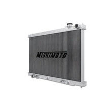 Load image into Gallery viewer, Mishimoto 03-06 Infiniti G35 Manual Aluminum Radiator - Side View