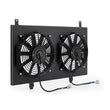 Load image into Gallery viewer, Mishimoto 03-06 Nissan 350Z Aluminum Fan Shroud Black - Side View