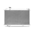 Load image into Gallery viewer, Mishimoto 03-06 Nissan 350Z X-Line Performance Aluminum Radiator - Back View