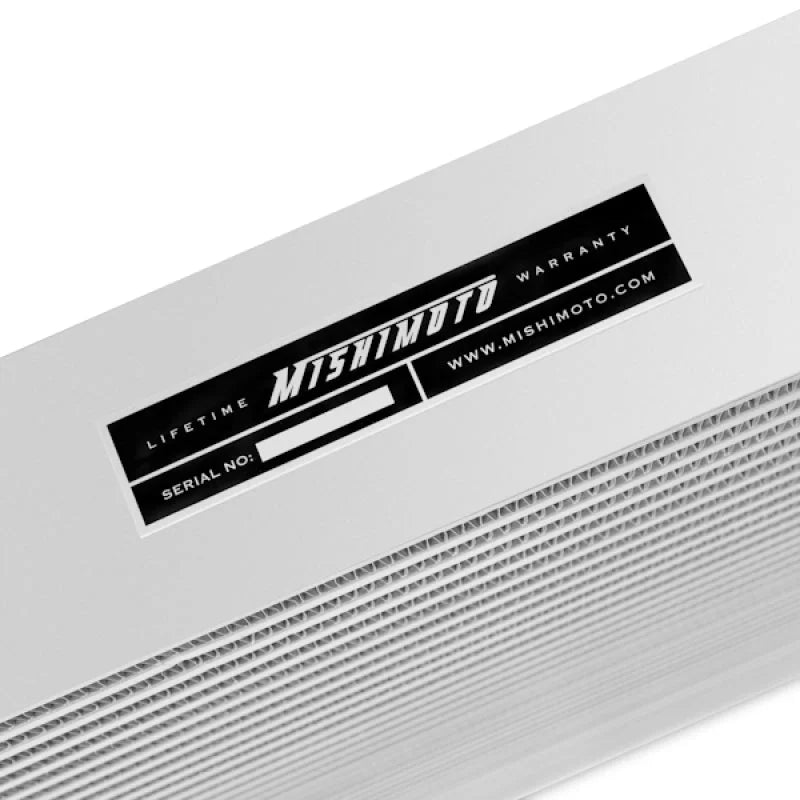 Mishimoto 03-07 Dodge 5.9L Cummins Intercooler Kit w/ Pipes (Silver) - Installation View