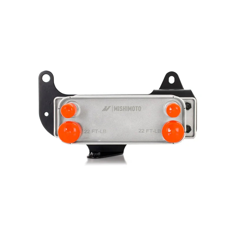 Mishimoto 03-07 Dodge Ram 5.9L Cummins Replacement Transmission Cooler - Installation View