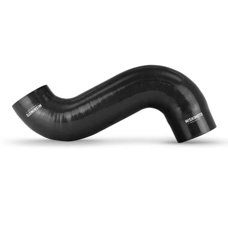 Mishimoto 03-07 Dodge Ram Cummins Black Silicone Air Intake Hose Kit - Side View