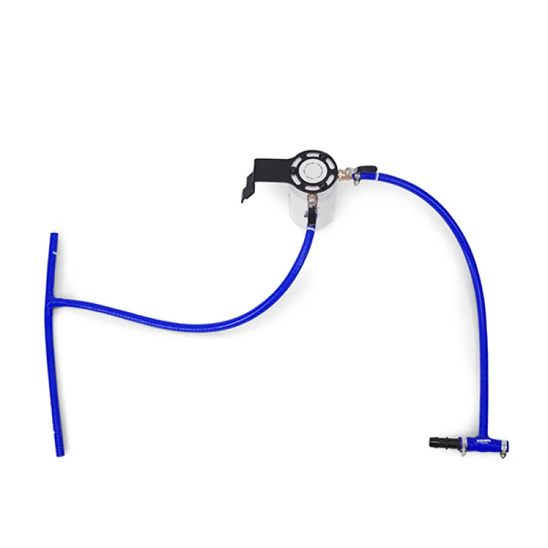 Mishimoto 03-07 Ford 6.0L Powerstroke Coolant Filtration Kit - Blue - Back View