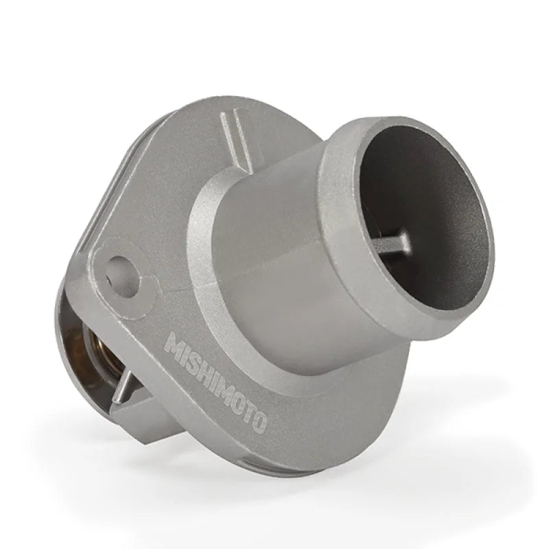 Mishimoto 03-07 Ford 6.0L Powerstroke High-Temperature Thermostat w/ Housing - Side View