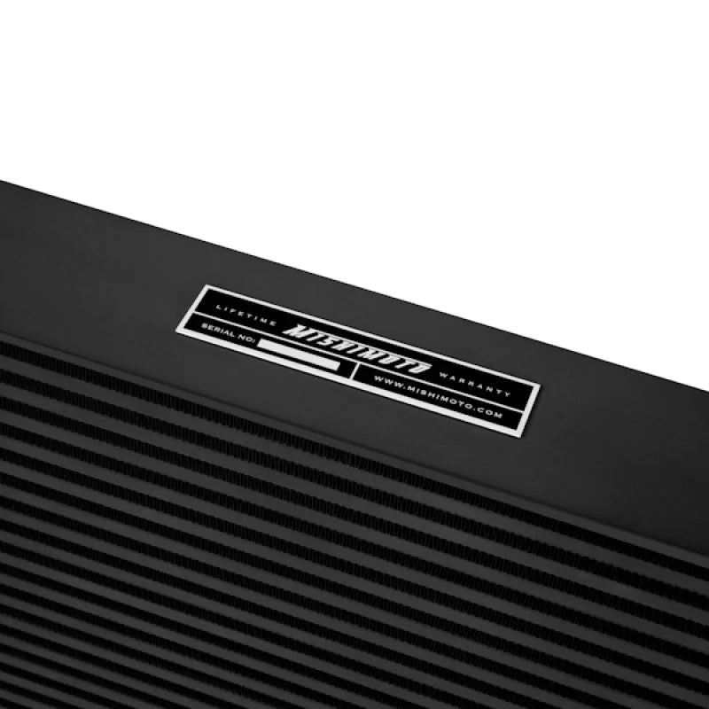 Mishimoto 03-07 Ford 6.0L Powerstroke Intercooler Kit w/ Pipes (Black) - Side View