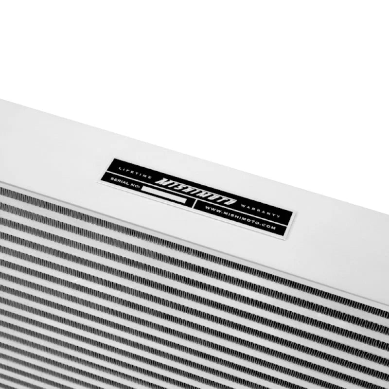 Mishimoto 03-07 Ford 6.0L Powerstroke Intercooler Kit w/ Pipes (Silver) - Side View