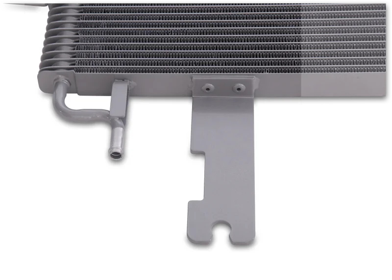 Mishimoto 03-07 Ford 6.0L Powerstroke Transmission Cooler - Installation View
