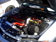 Load image into Gallery viewer, Mishimoto 03-07 Mitsubishi Lancer Evo Manual Aluminum Radiator - Side View