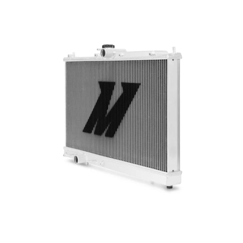 Mishimoto 03-07 Mitsubishi Lancer Evo Manual Aluminum Radiator - Back View
