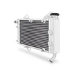 Load image into Gallery viewer, Mishimoto 03-08 Suzuki LTZ400 / Kawasaki KFX400 Aluminum Radiator - Back View