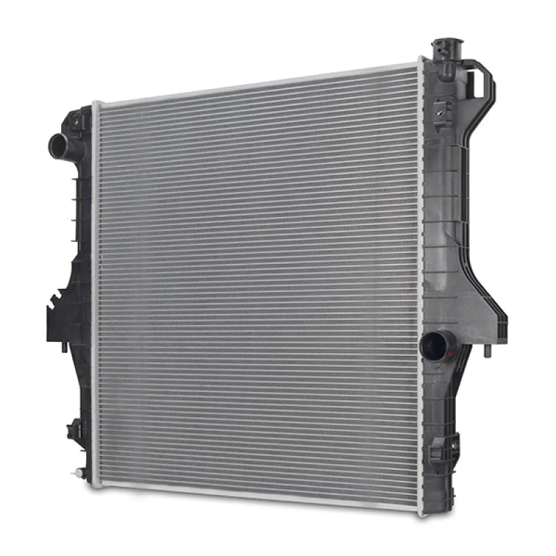 Mishimoto 03-09 Dodge Ram 2500/3500 Cummins Diesel Replacement Plastic Radiator - Side View
