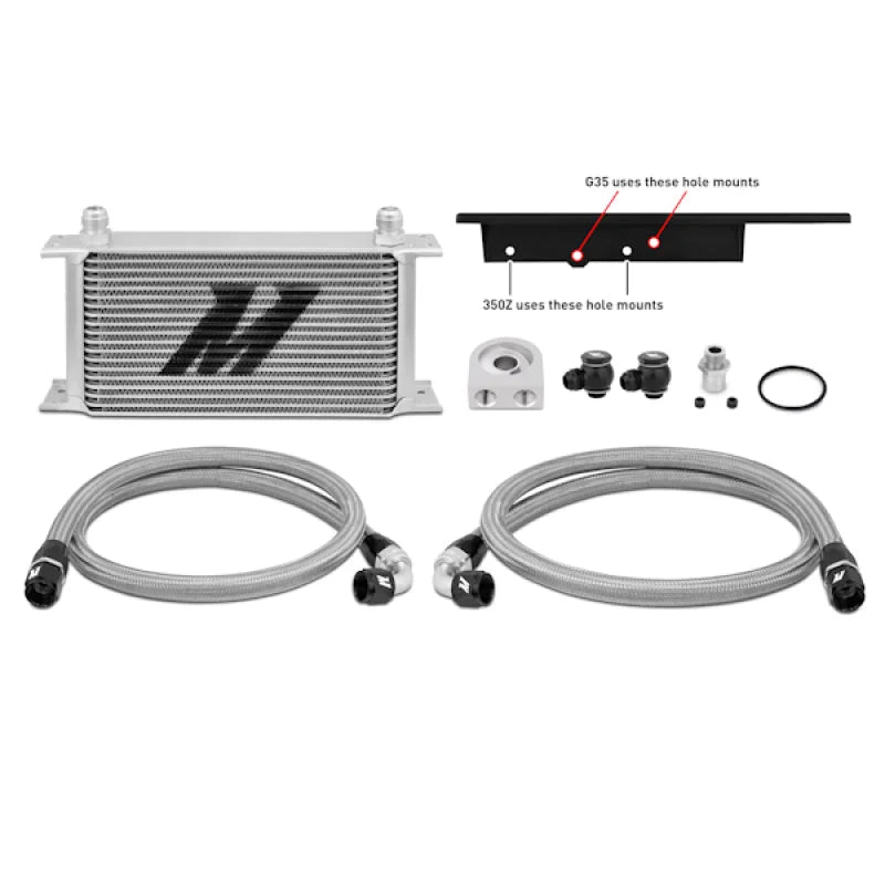 Mishimoto 03-09 Nissan 350Z / 03-07 Infiniti G35 (Coupe Only) Oil Cooler Kit - Additional View 7