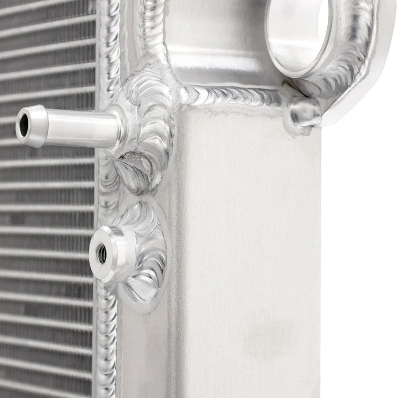 Mishimoto 03-09 Toyota 4-Runner / GX470 4.7L Performance Aluminum Radiator - Side View