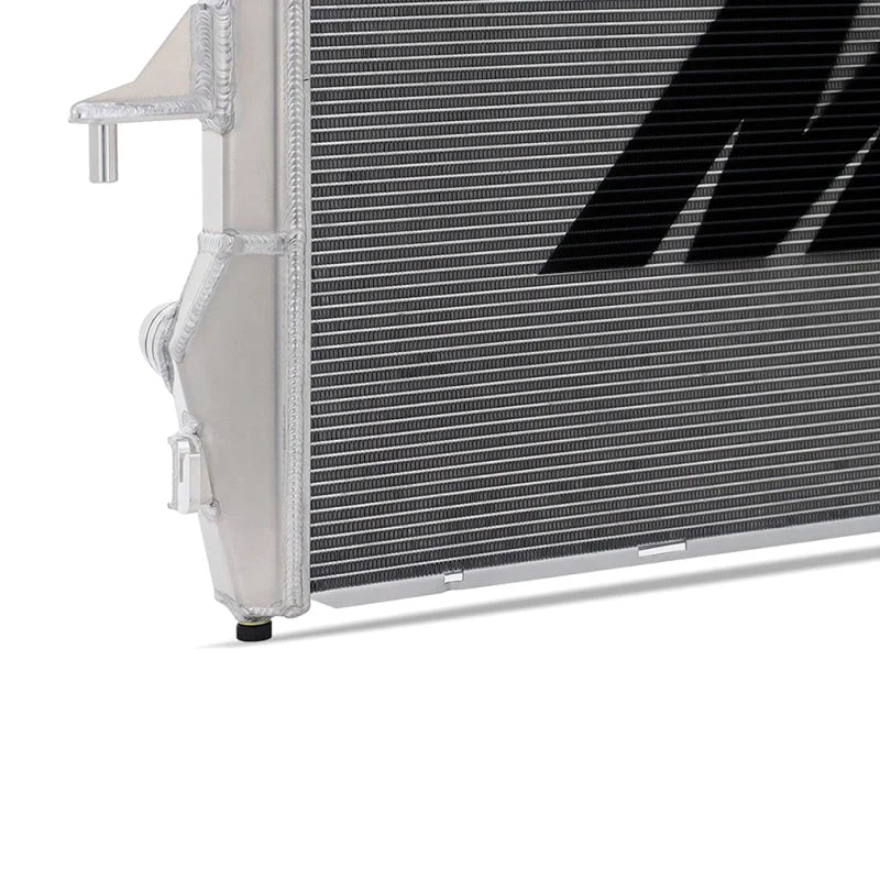 Mishimoto 03-10 Porsche Cayenne Performance Aluminum Radiator - Installation View