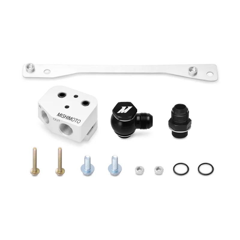 Mishimoto 04-06 Pontiac GTO LS1/LS2 Front-Sump Oil Cooler Adapter - Main Product View