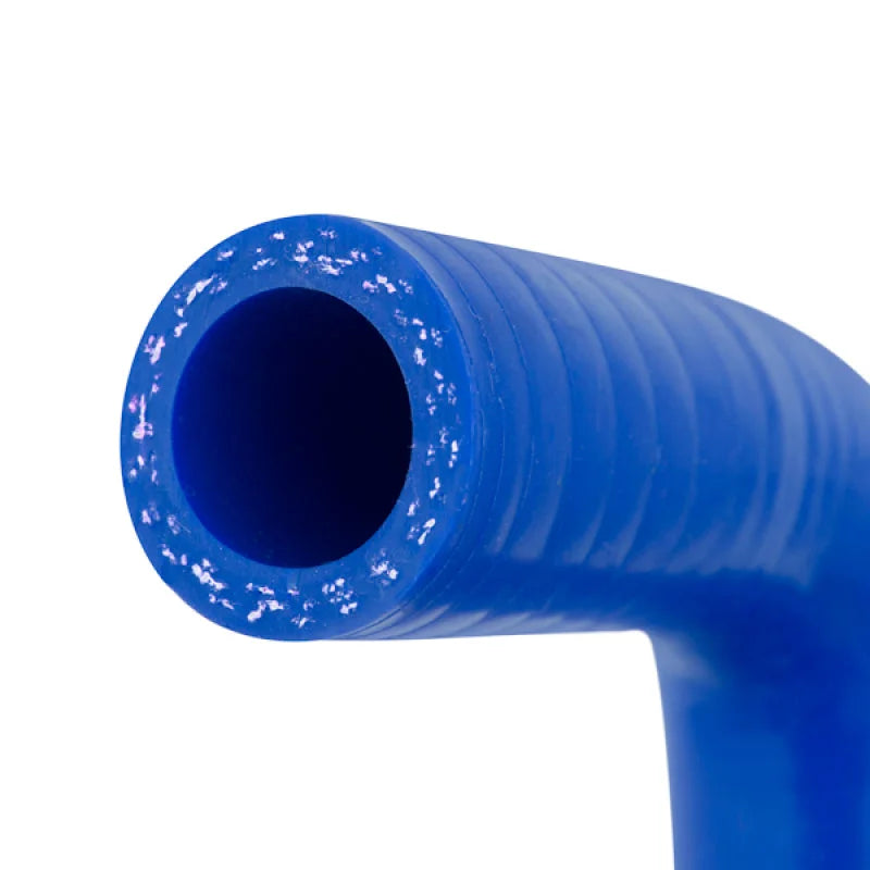 Mishimoto 04-07 Subaru STI / 06-07 WRX Blue Silicone Ancillary Hoses - Detail View