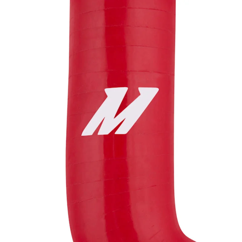 Mishimoto 04-07 Subaru STI / 06-07 WRX Red Silicone Ancillary Hoses - Side View
